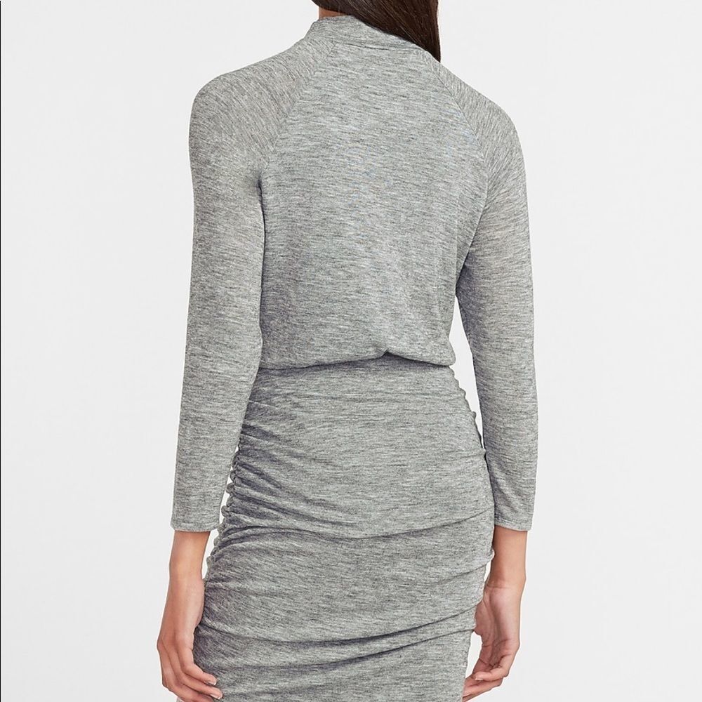 🌟NWT EXPRESS SUPER SOFT LONG SLEEVE MOCK NECK DRESS​​ - Picture 3 of 5